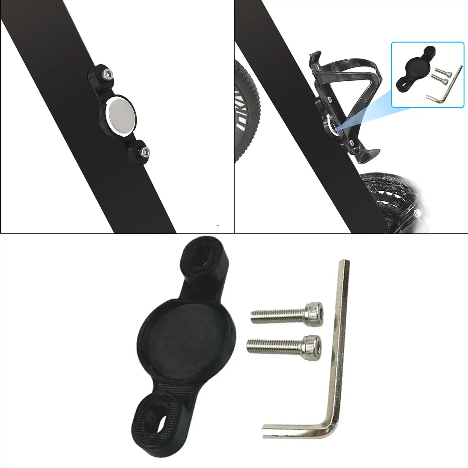 Protective Cover  Bottle Cage   Cover Bike Mount Holder Bracket Cycling Parts, Easy to Install
