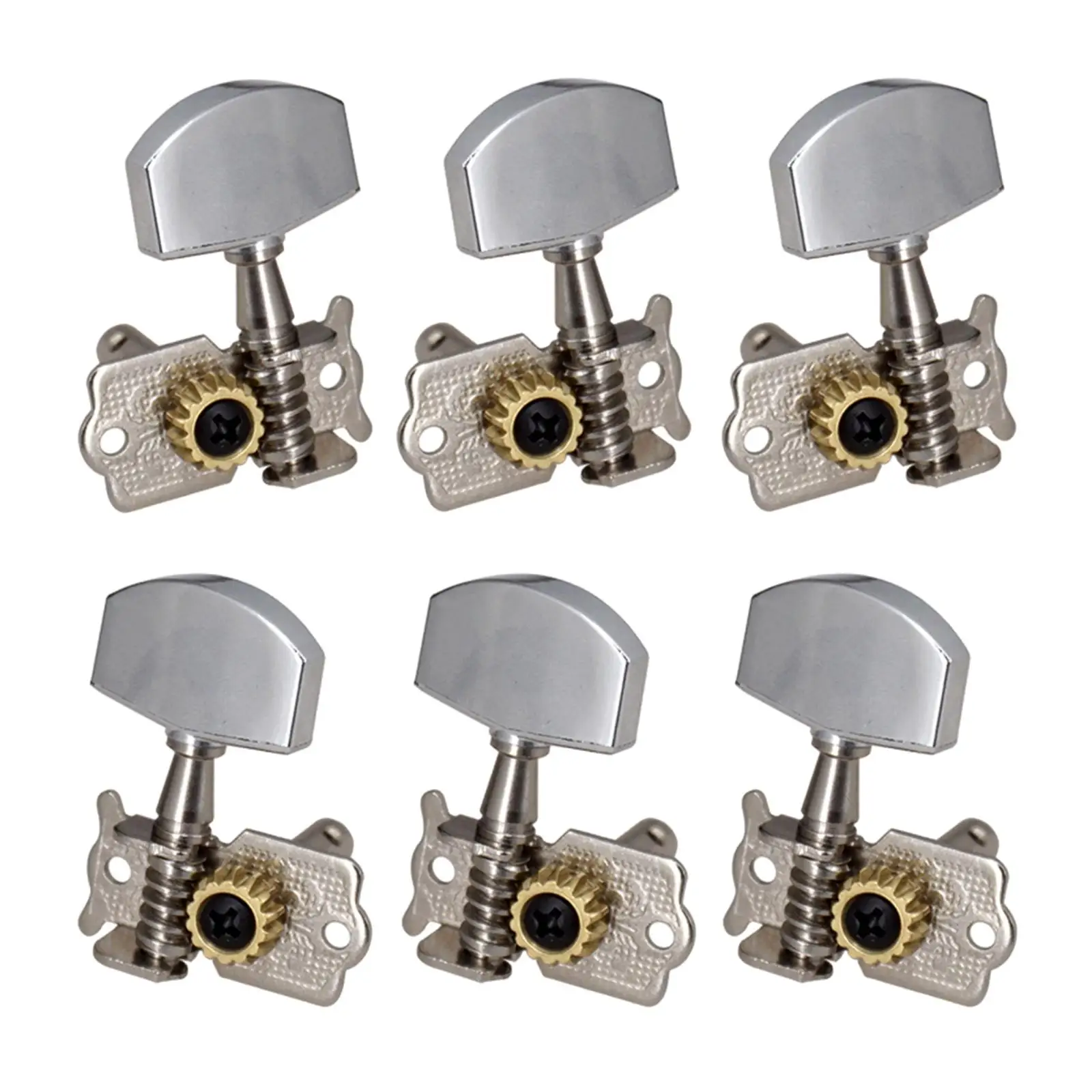 6Pcs Guitar Tuning Peg Tuner Key Peg Knobs Tuners Machine Head for Acoustic Guitar Parts Replacement