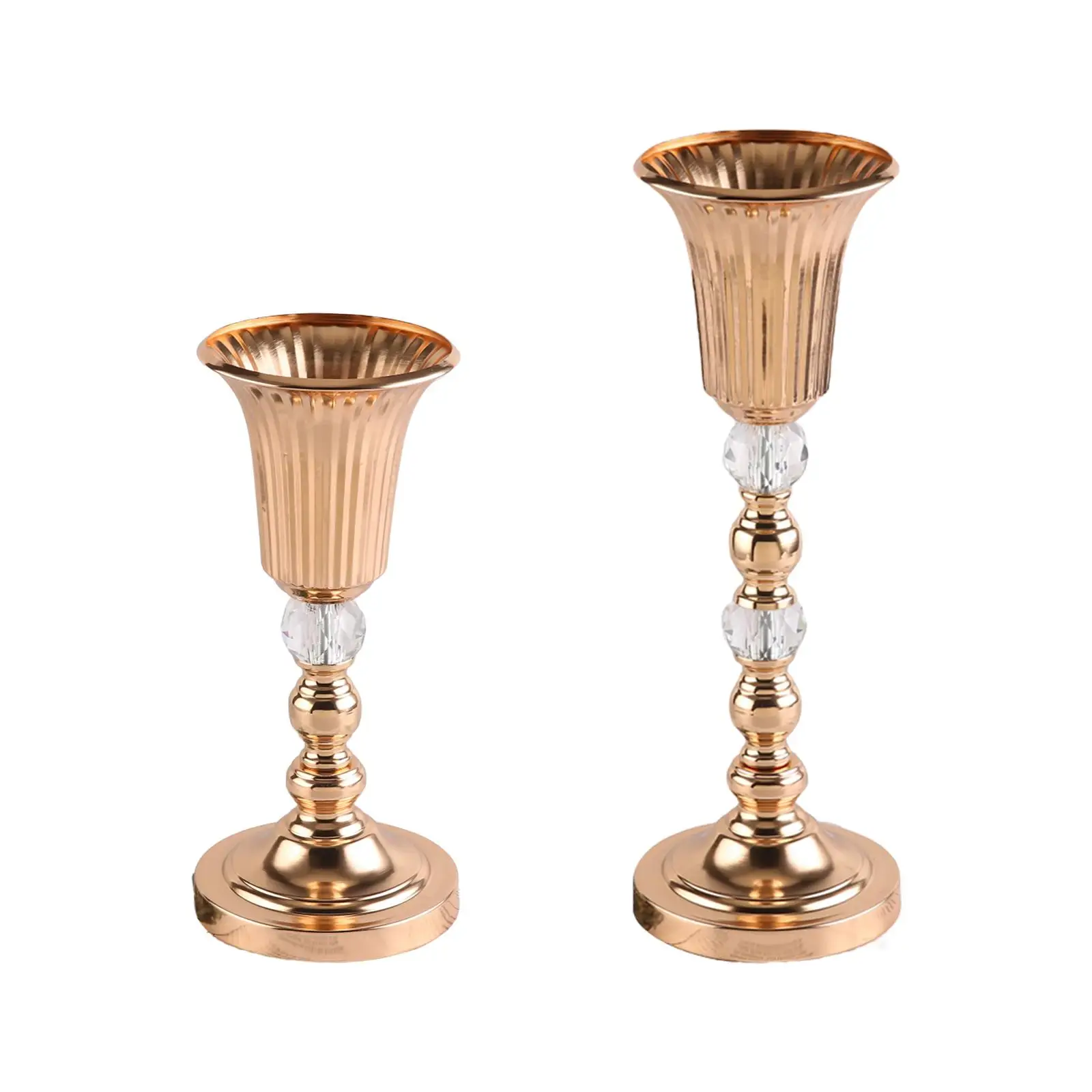 Flower Stand Centerpieces for Tables Flower Holders Elegant Versatile Metal Vase