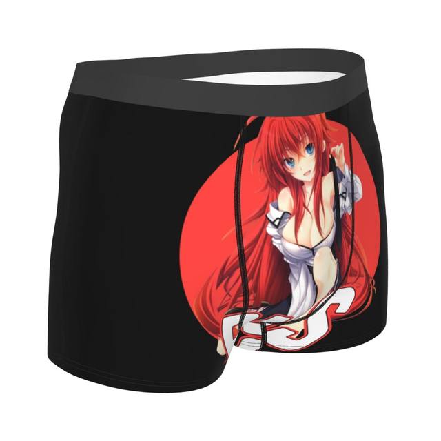 Sexy Girl High School Japanese Anime Dxd Silhouette Underwear Men Sexy  Print Custom Boxer Shorts Panties - AliExpress