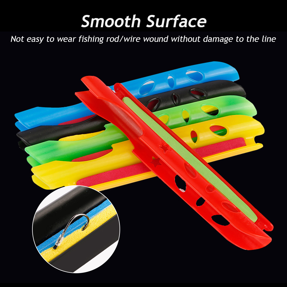 1Pc Multi-Größe Angelrute Wickler Mit Abnehmbarer Schaum Baumwolle Schutz Stange Winding Board Schnell Wicklung Karte Angeln getriebe – Detail 4