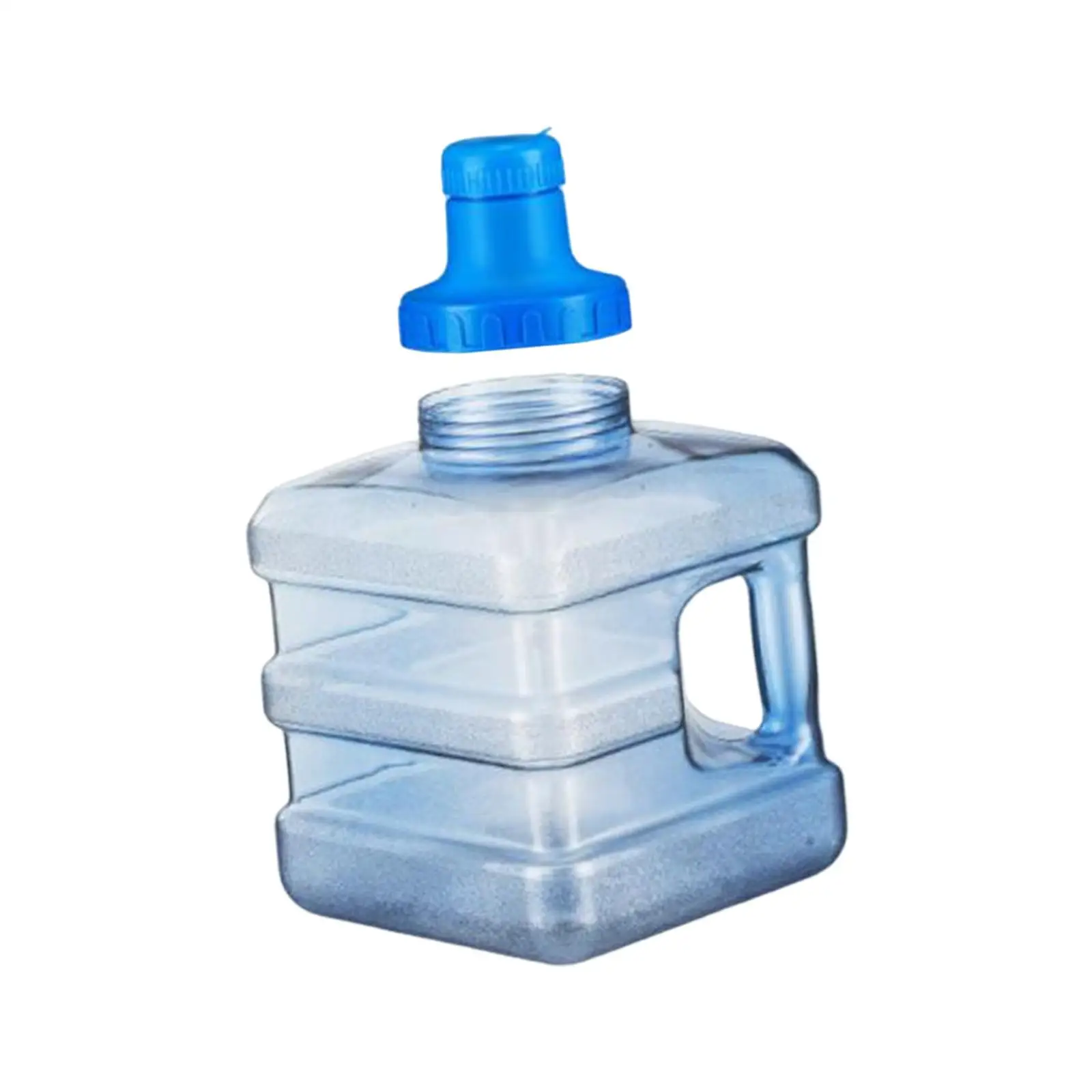 Mineral Water Barrel Water Bucket Square Water Bottle with Detachable Cap Resistant