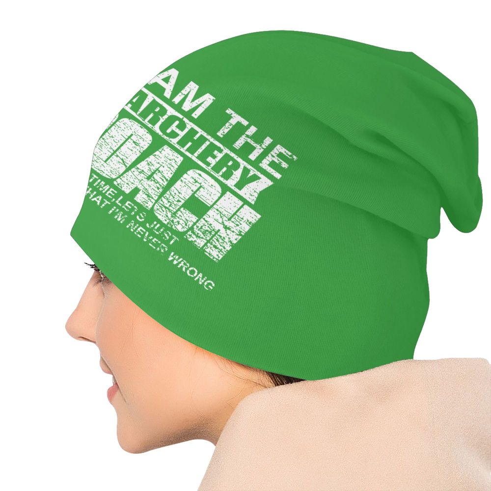 Benutzerdefinierte Bogenschießen Sport Beanie Cap Unisex Winter Motorhaube Homme Stricken Hüte Outdoor Bogenschütze Bogen Jagd Liebhaber Skullies Beanies Hüte – Detail 15