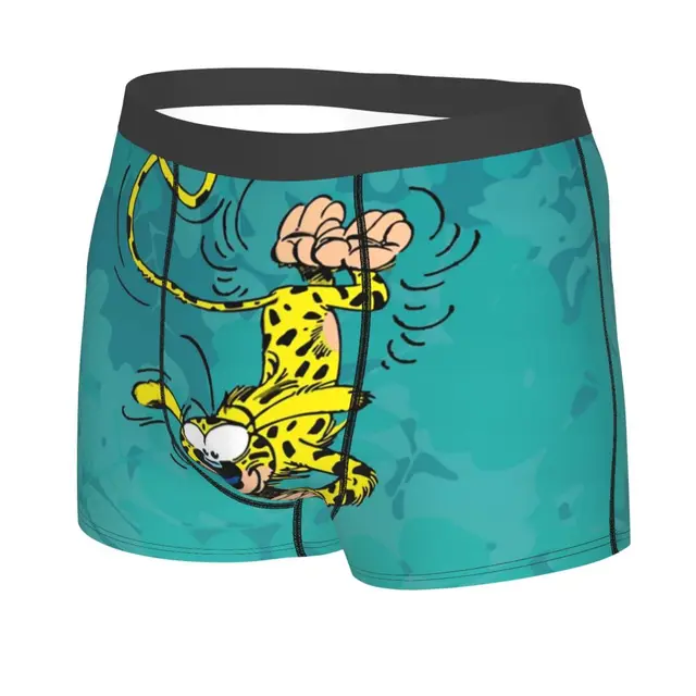 Marsupilami With Family In Nest Boxer Shorts Men 3D Print Male Stretch  Comic Cartoon Underwear Panties Briefs - AliExpress