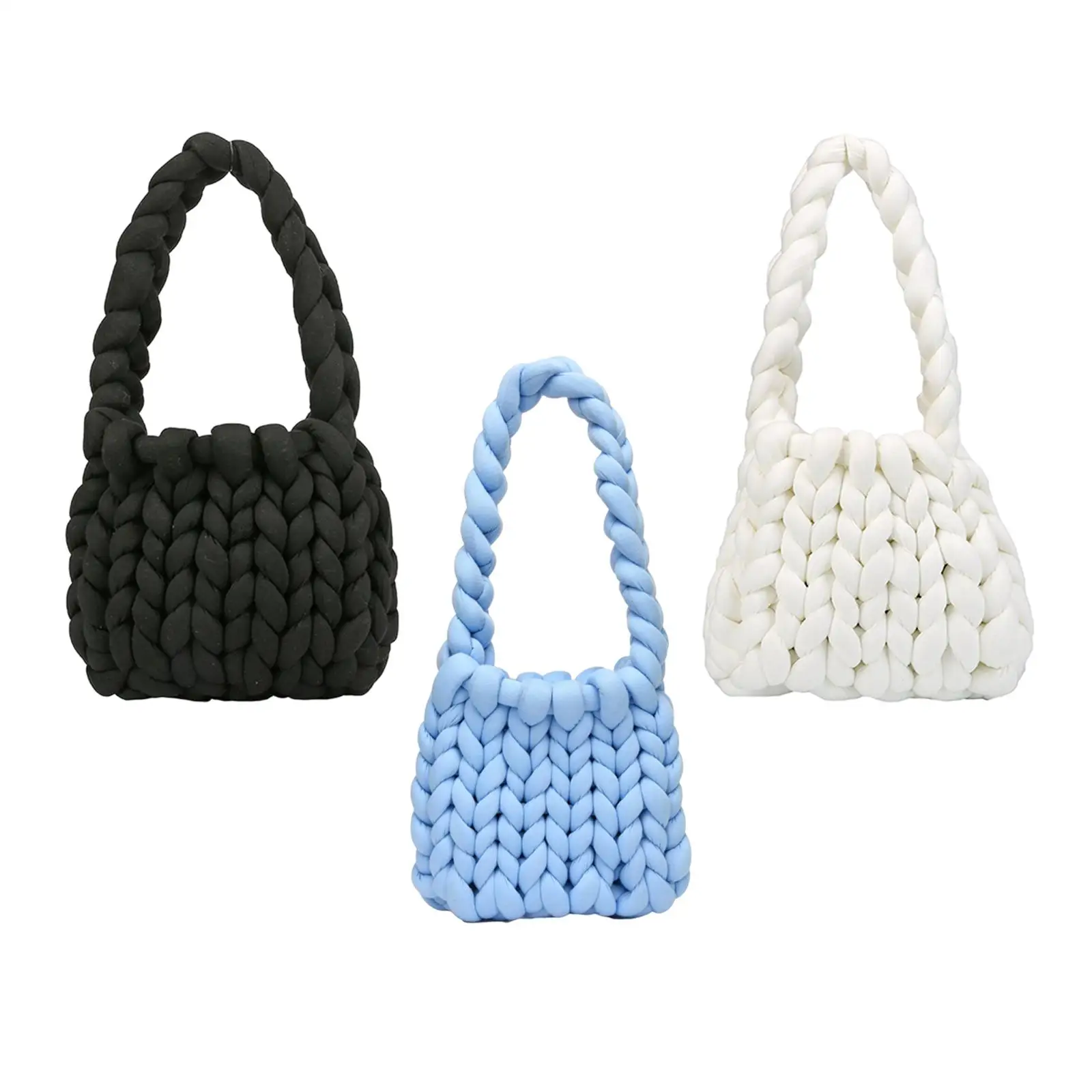 Thick Yarn Comfortable Durable Knitting for DIY Tote Making Home Decorations