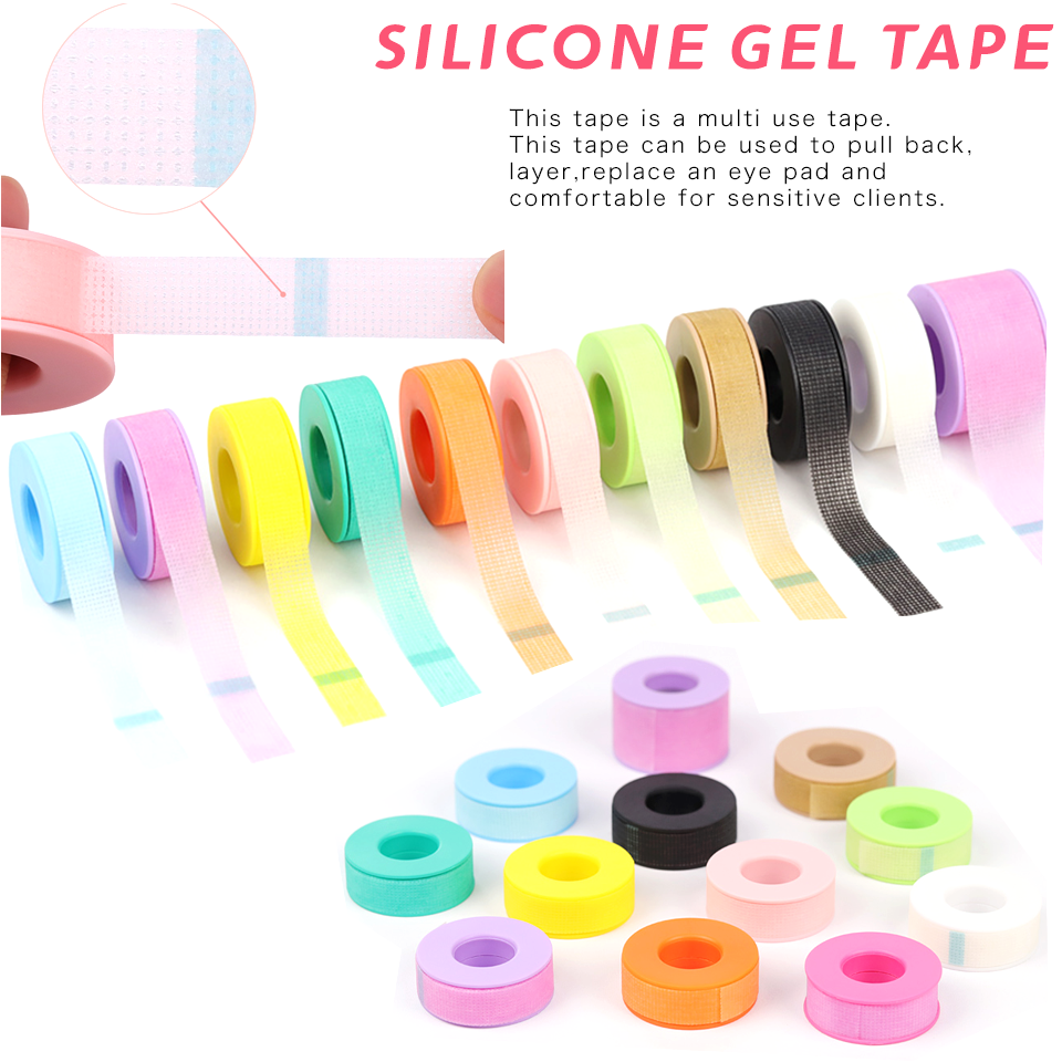 Best of Silicone Gel Tape For Lash Extensions Sensitive Skin Multi Use Non-Woven Breathable Under Eye Pad Patches Makeup Tools Supplier Reviews & Tips