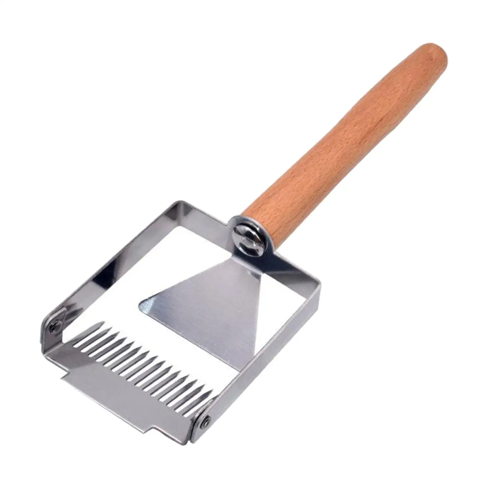 Stainless Bee  Uncapping  Fork Scraper Shovel Beekeeping Tool 25x7.5cm