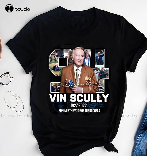 RIP Vin Scully 1927-2022 Forever The Voice Of The Dodgers Shirt t