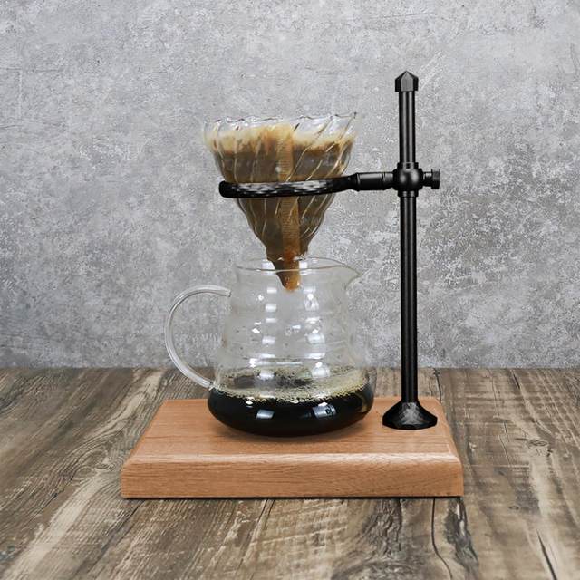 Hario Original V6 Pour Over Stand Dripper Cone, Stainless, 46 OFF
