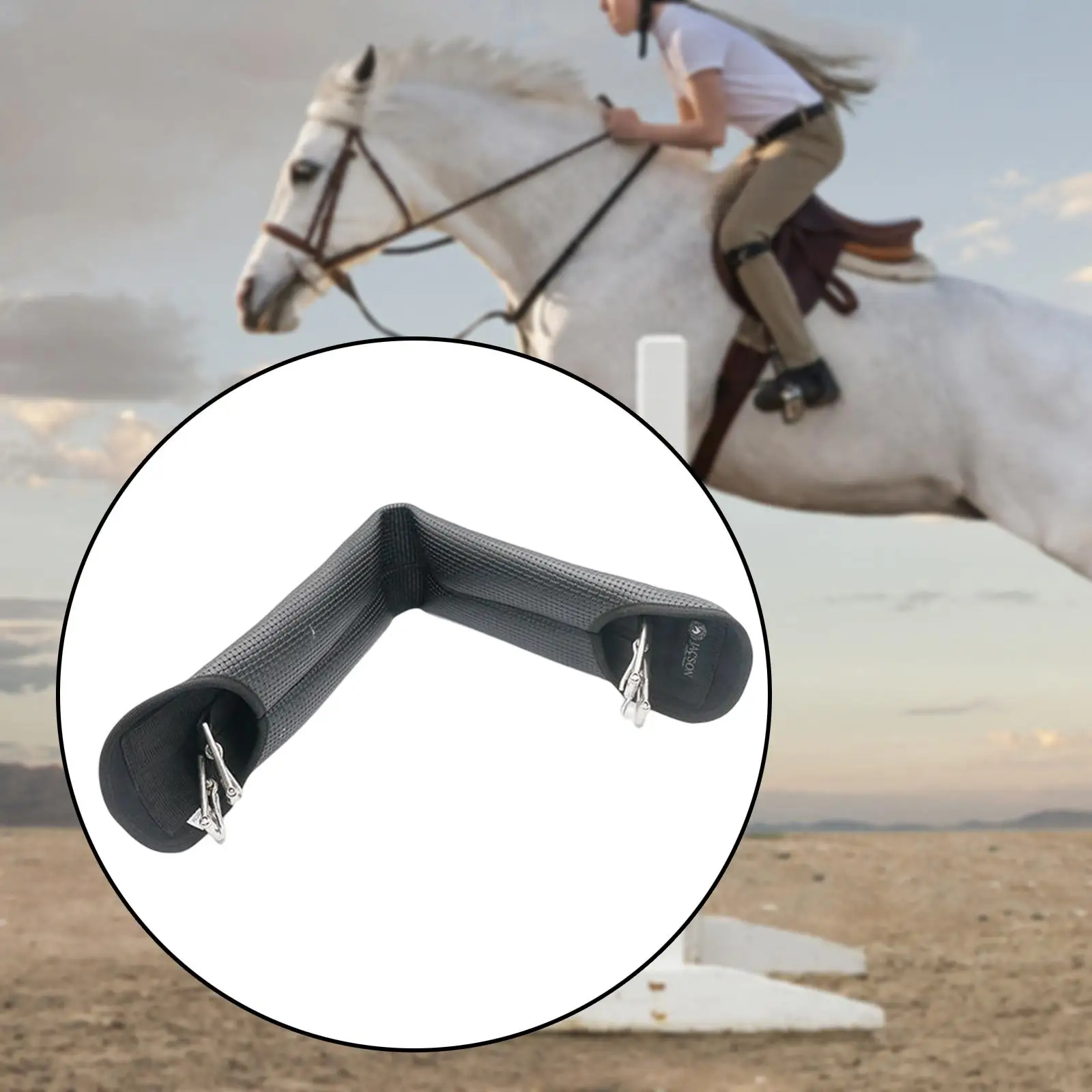 Horses Riding Belly Belt Equestrian Safety Equipment Portable for Horse Training
