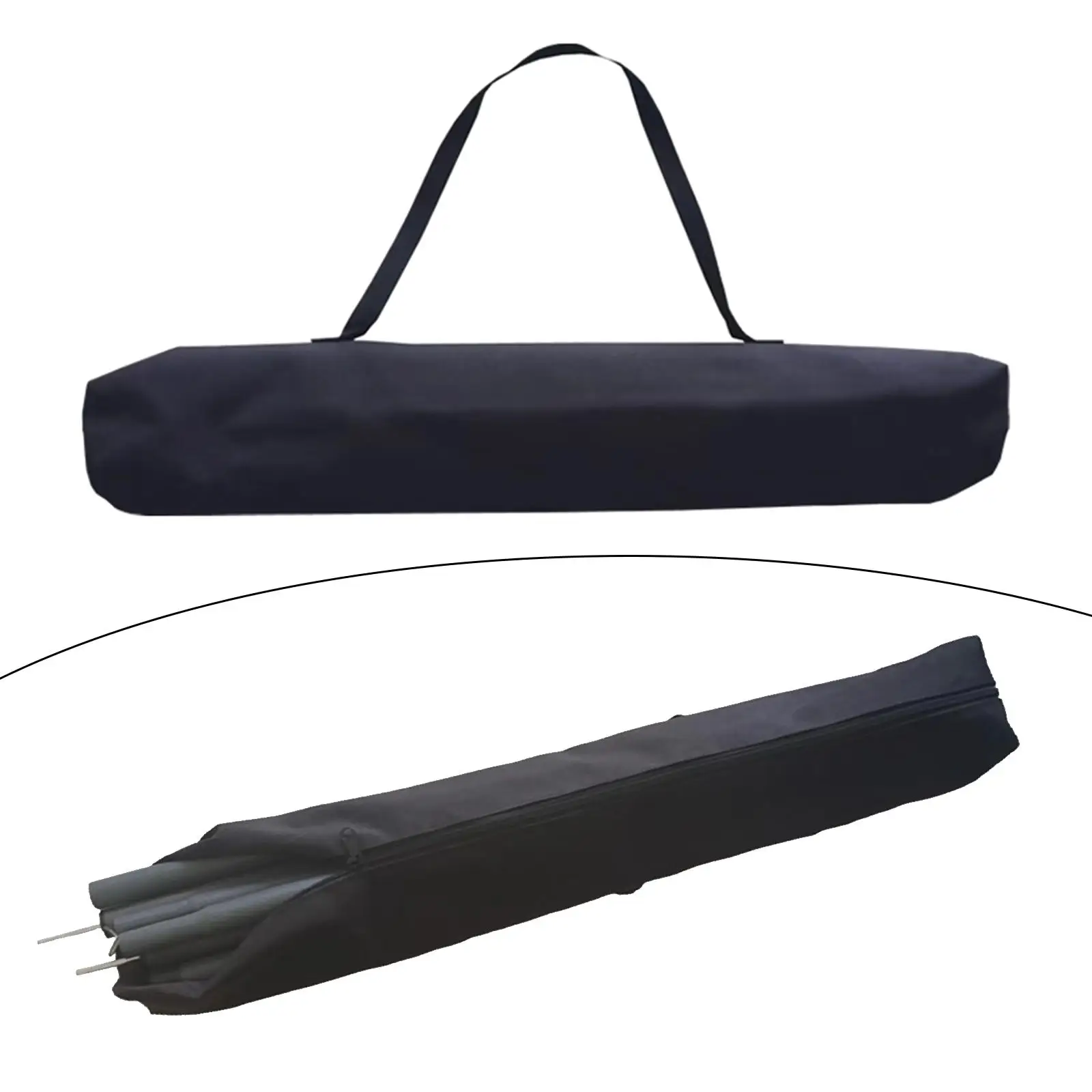 Tent Pole Storage Bag Zipper Closure Comfort Durable for Trekking Camping