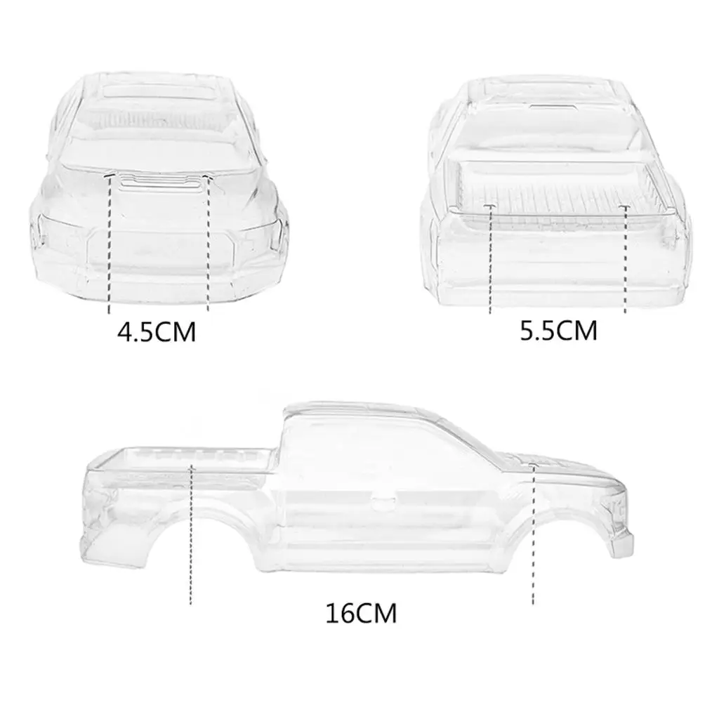 3x 1:16 RC Car Body Shell Parts for XLH 9130 9135 Q901 RC Car