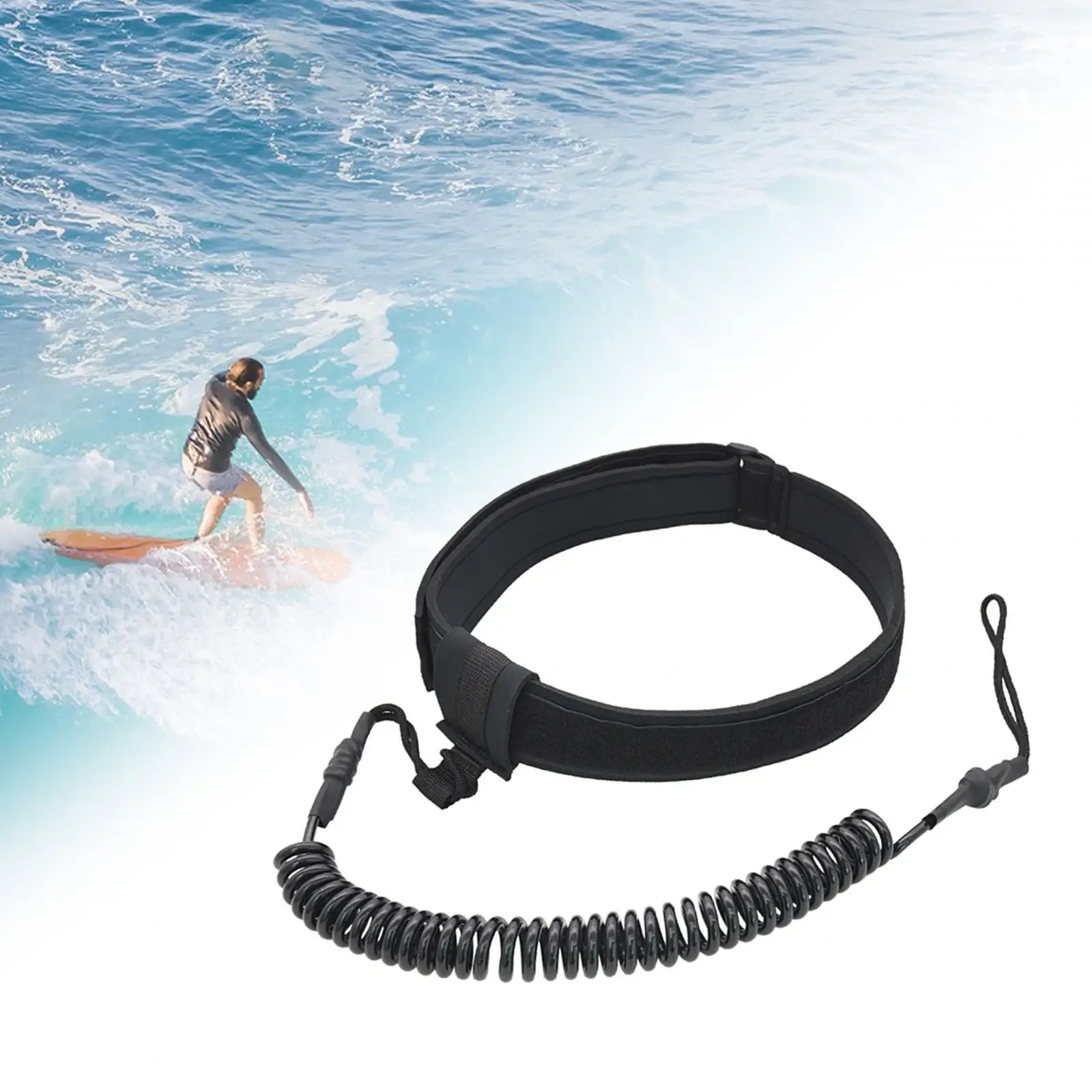 Paddle Board Leash, Surfboard Leash, Paddle Board Ankle Strap, Surf Accessories for Kayak Longboard