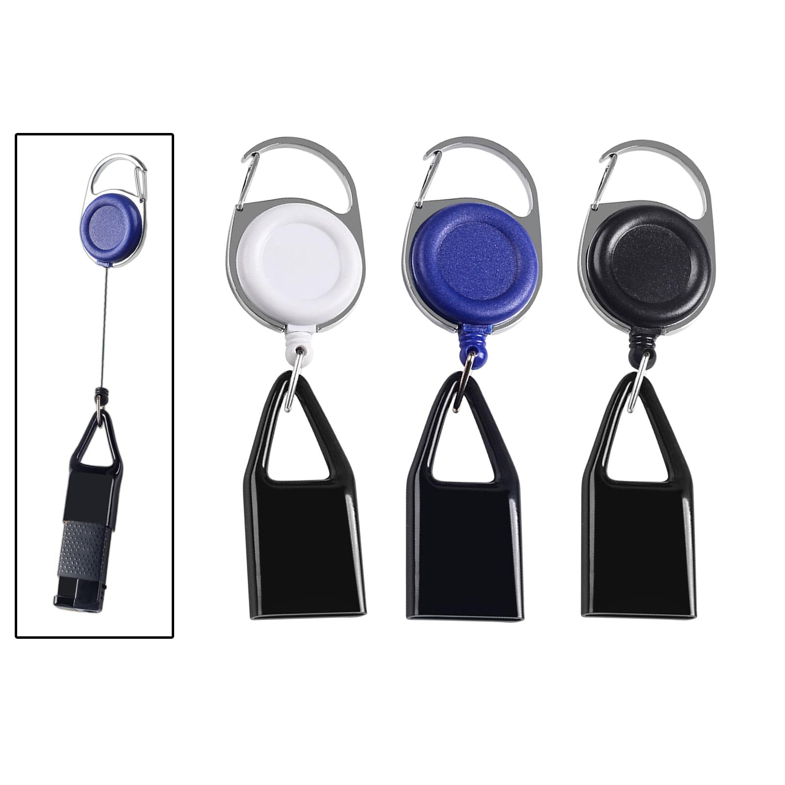 Retractable Keychain with Clip Kitchen Gadgets Lighter Protective Cover Retractable Lighter Belt Safe Stash Clip