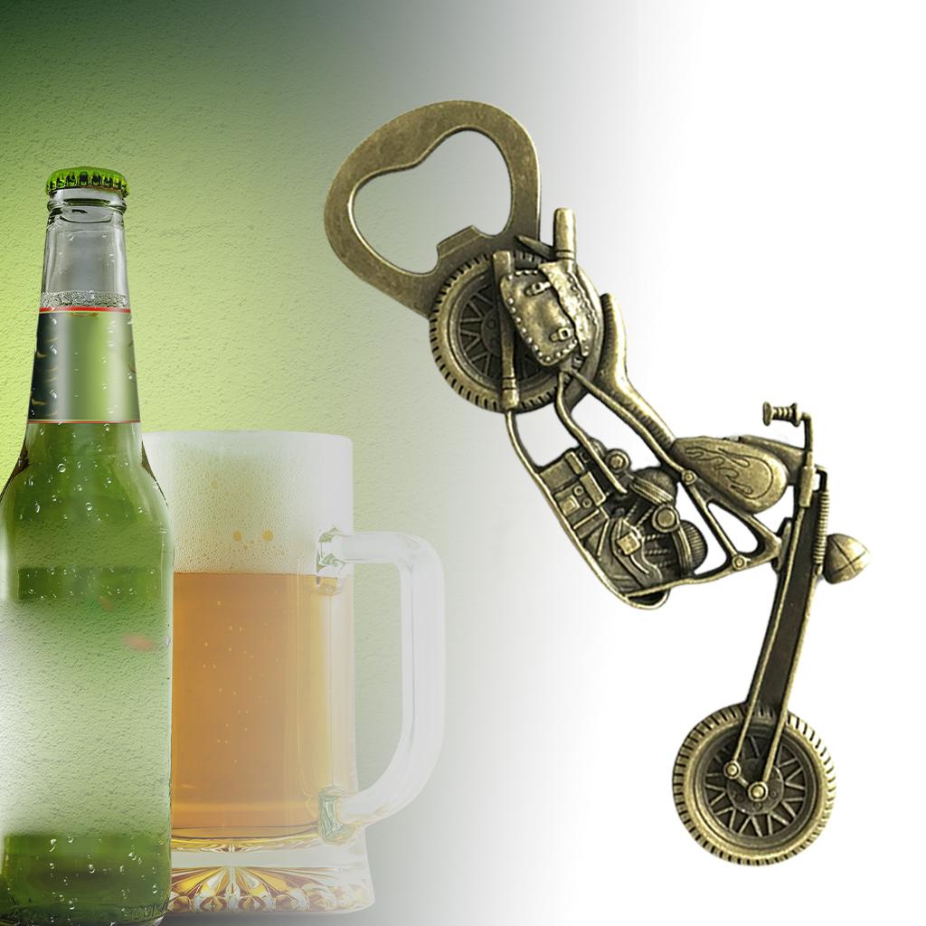 Cool Motorcycle Bottle Opener Zinc Alloy Beer Bottle Opener for Boyfriend Grandpa Dad Husband Christmas Birthday Presents