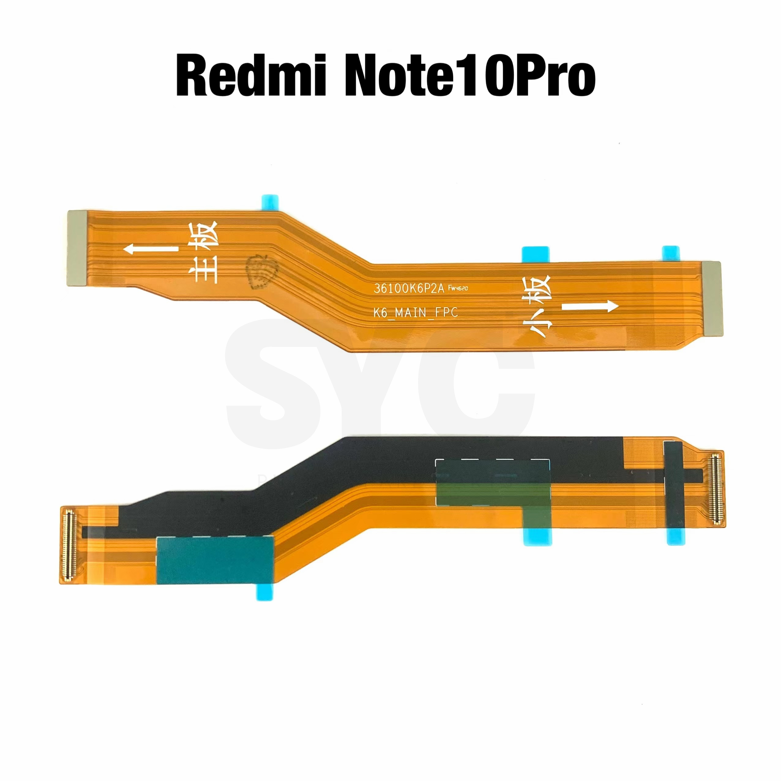 5 шт. для материнской платы Xiaomi Redmi Note 10 Pro 10S, подключение  ленты, ЖК-дисплей, USB-разъем для зарядки, материнская плата, гибкий кабель  | AliExpress