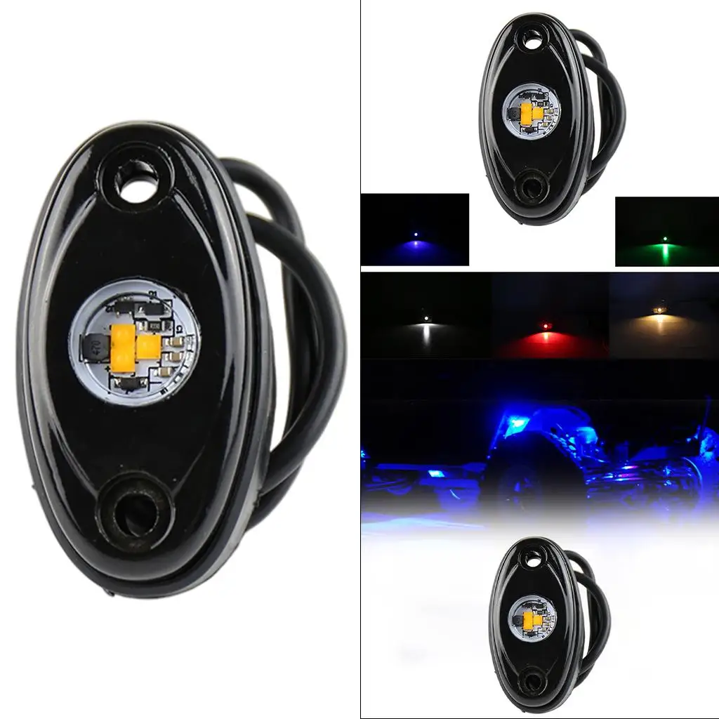  Lights Underbody Glow  Rig Lamp  Makes and Models  Brighter  Dust-Proof