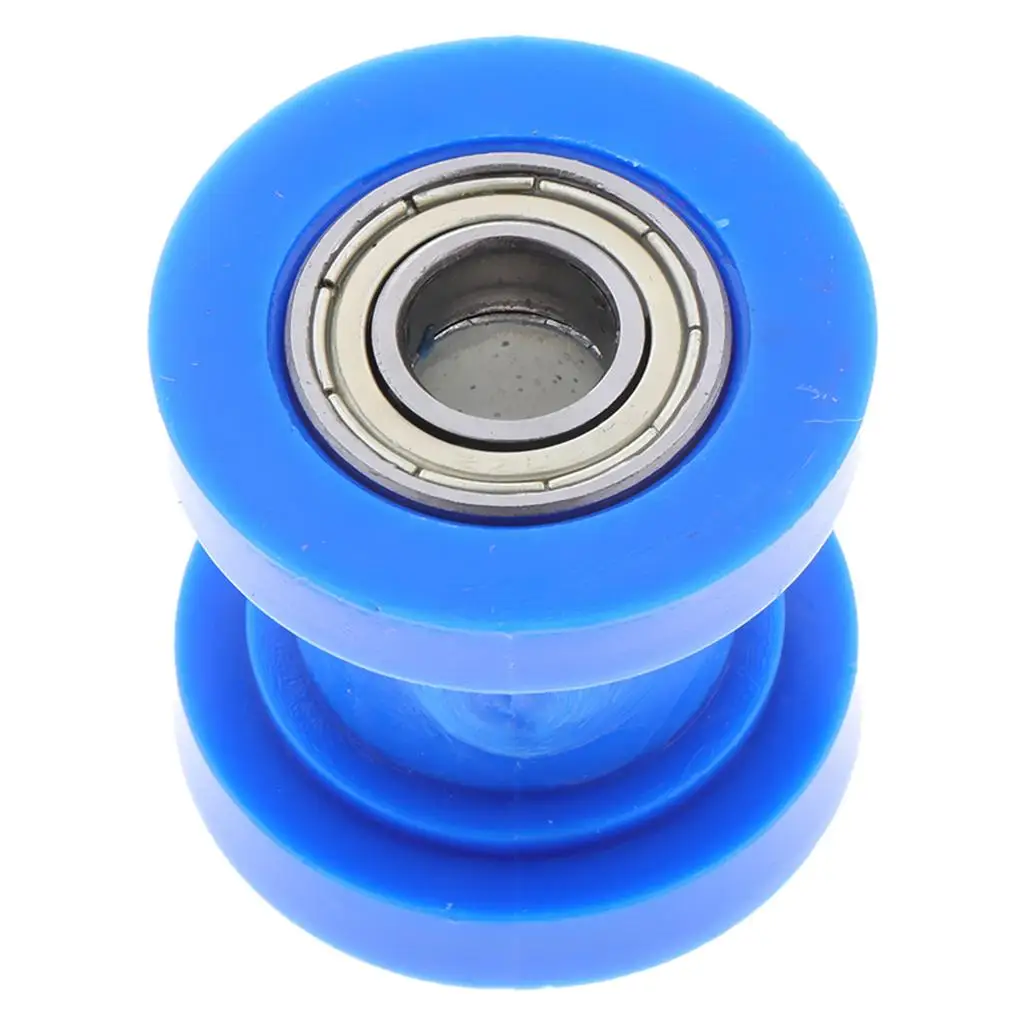 Motorcycle 8mm /10mm Chain Roller Pulley Tensioner Wheel Guide For Cars