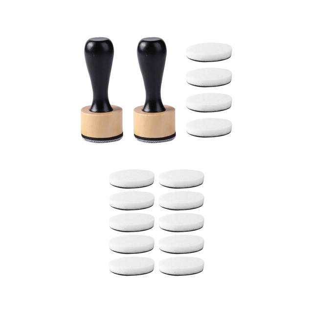 Sponge Paint Brush Craft Sponges Tools Round Sponge Brush for Watercolour DIY Arts and Crafts Doodle Painting Early Learning