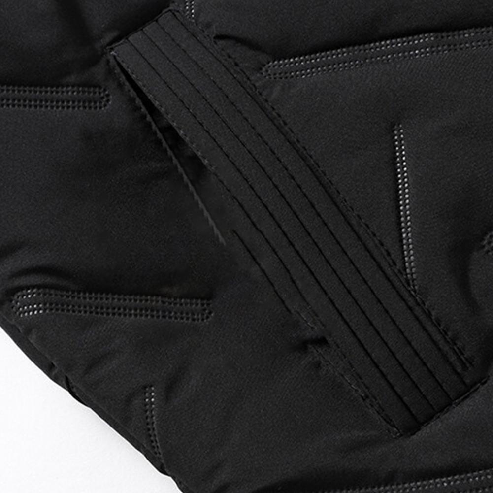 Description Picture 3 of itemTrendy Men Vest Sleeveless Coldproof Super Soft Warm Zipper Waistcoat
