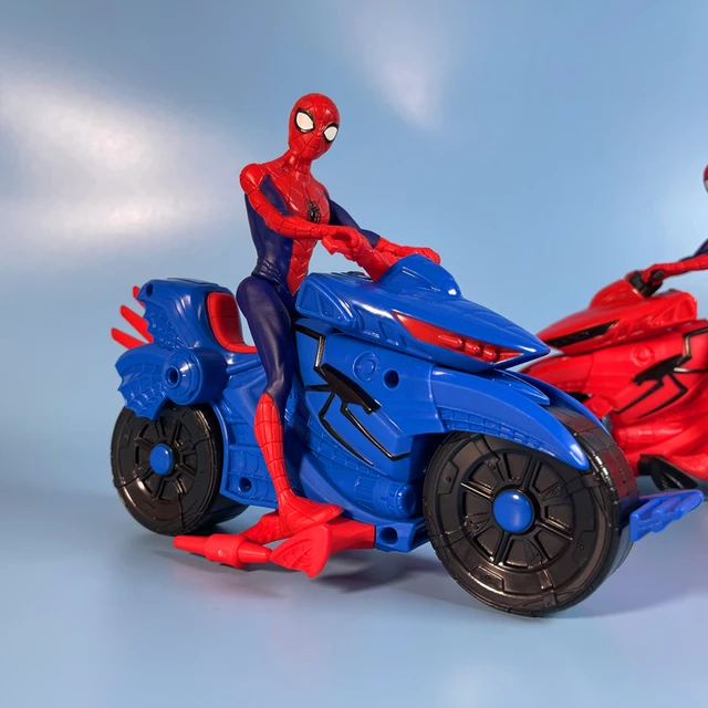 Modèle de voiture télécommandé Marvel Spider-Man et Iron Man, jouet  d'action musical léger, collection de beurre, cadeau d'anniversaire et de  Noël - AliExpress