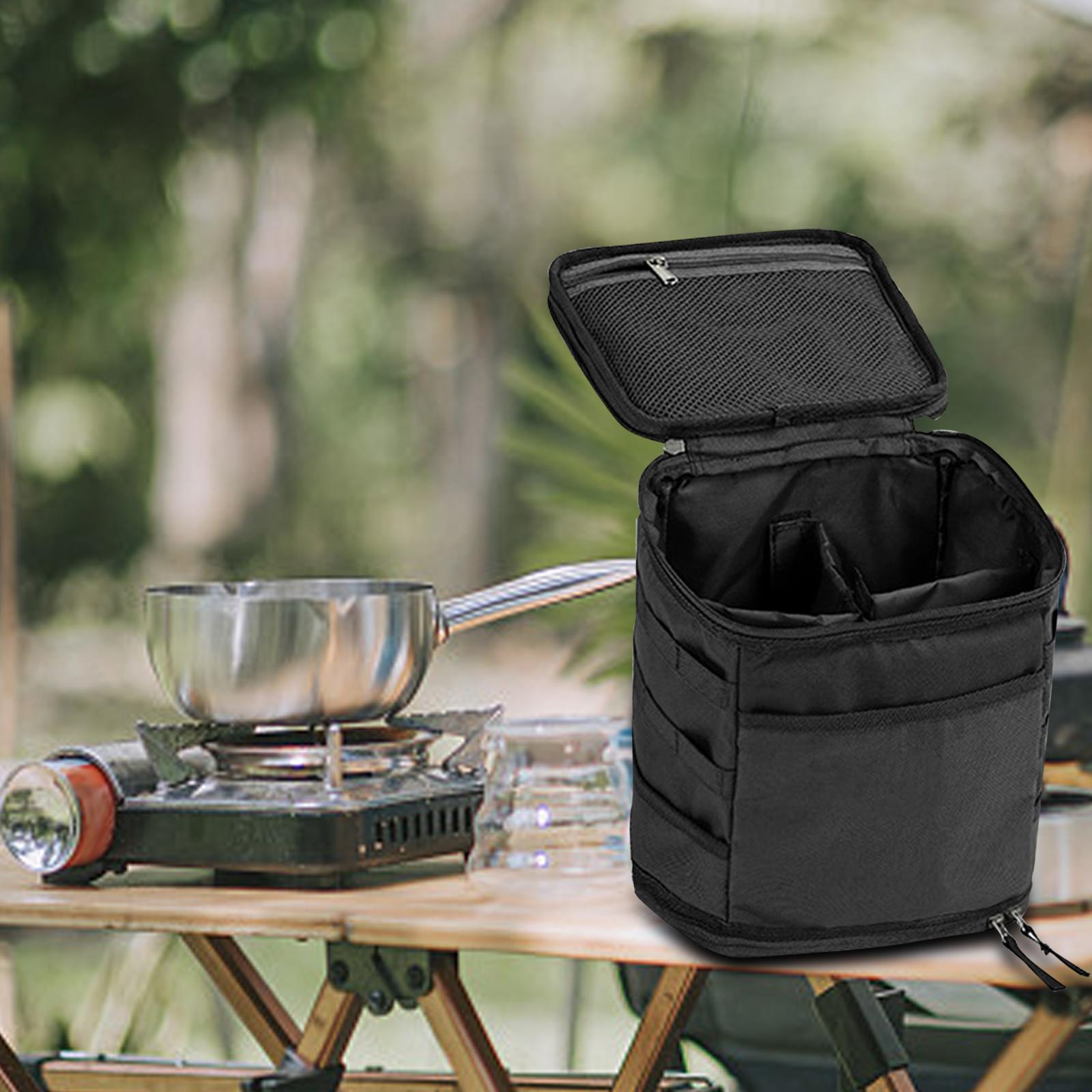 Camping Cookware Storage Bag Carrying Bag Picnic Bag Tableware Container Carry