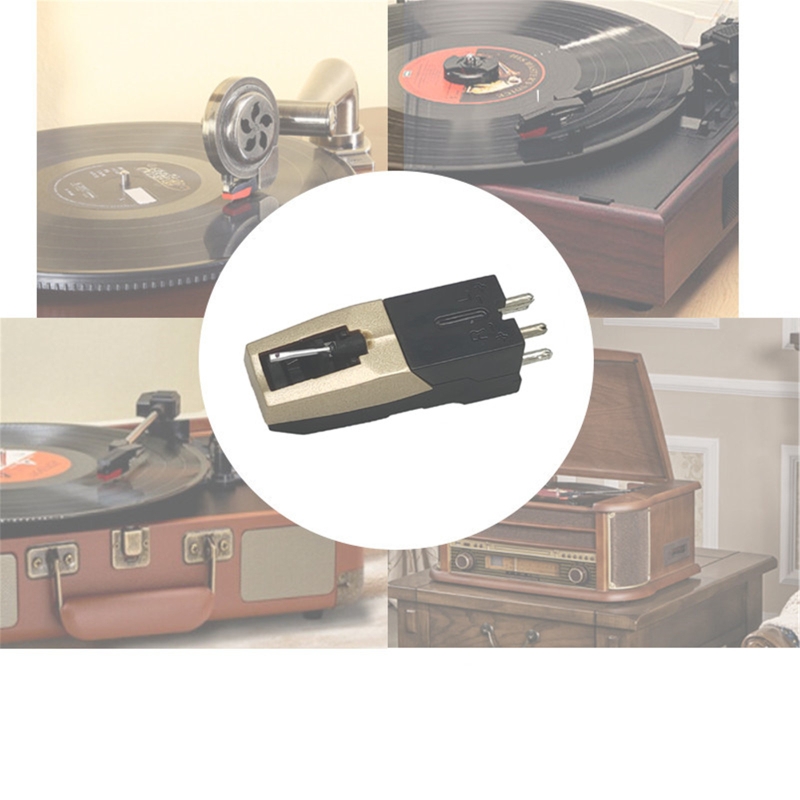 Title 8, 1PCS Gramophone Records Magnetic Cartridge Styl...