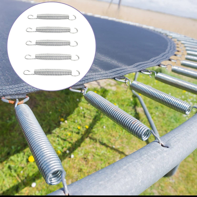 Description Picture 4 of itemTrampoline Spring Heavy Duty Galvanized Steel Spring 5-7inch Pull Spring Hook Replacement Waist Drum Bow Accessories