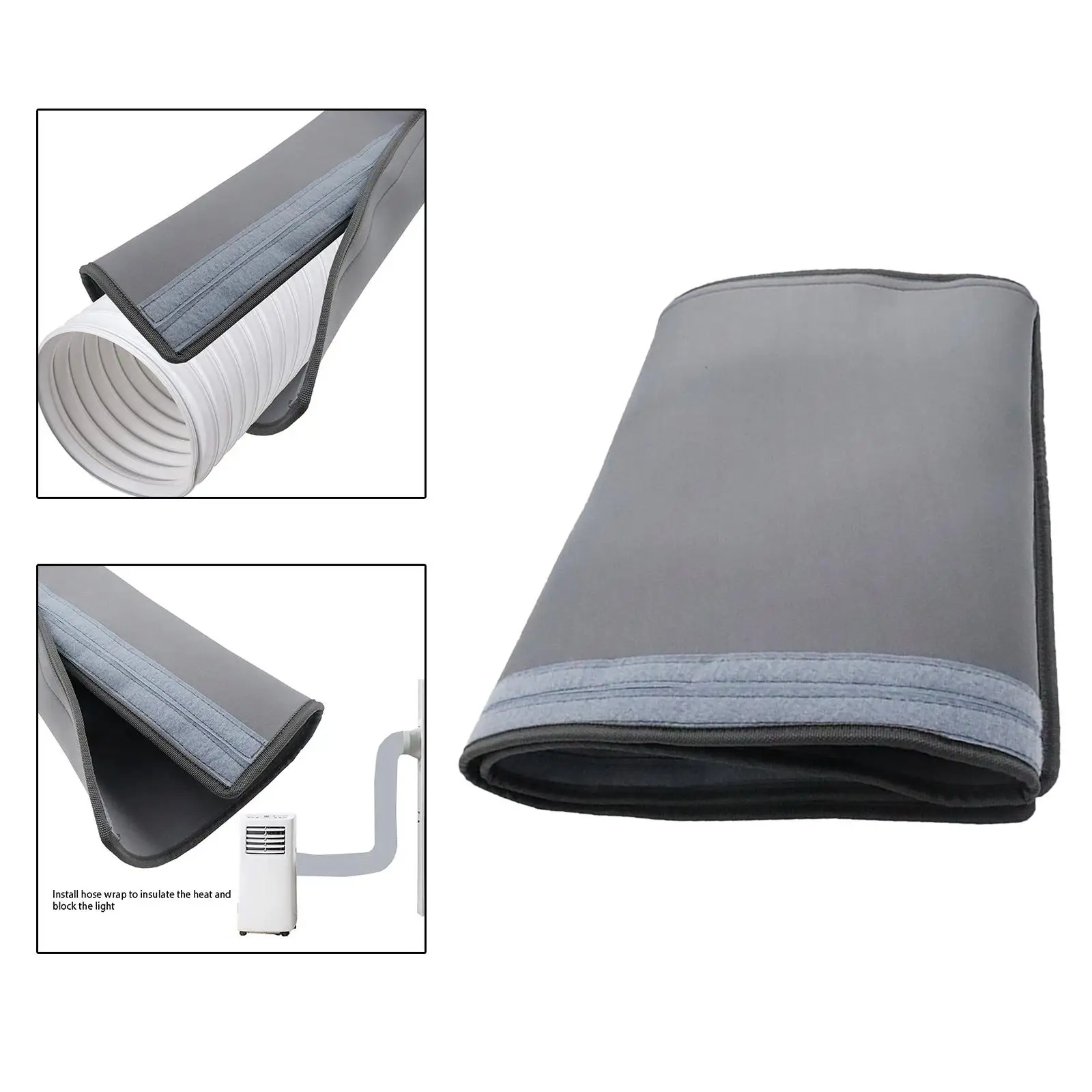 Portable Air Conditioner Hose Wrap Cover Dust Proof Protection Home Bedroom