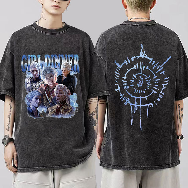 Tシャツ・カットソー Luxury Street Wear washed vintage niran short s be unisexual Luxury Street Wear washed vintage mouth bible be unisexual
