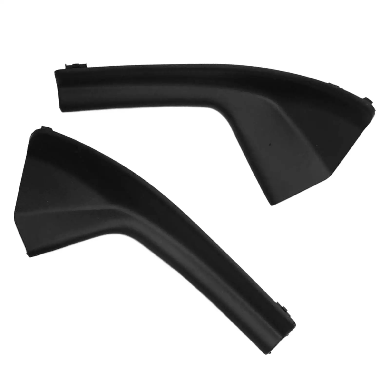 2 Pieces Front Windshield Wiper Side Cowl Extension Trim Cover 66895-ed50A