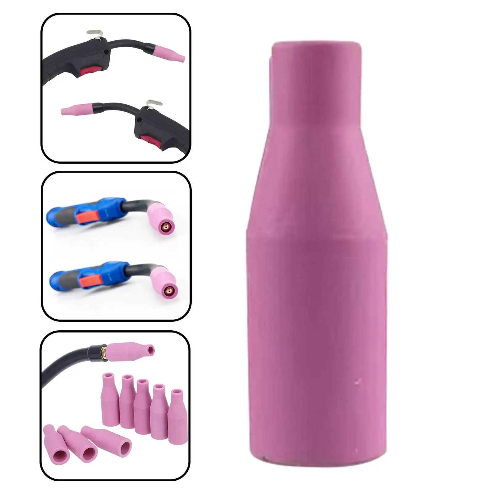 Welding Torch Nozzle Accessory Wear Resistance Thicken Ceramics for 15AK