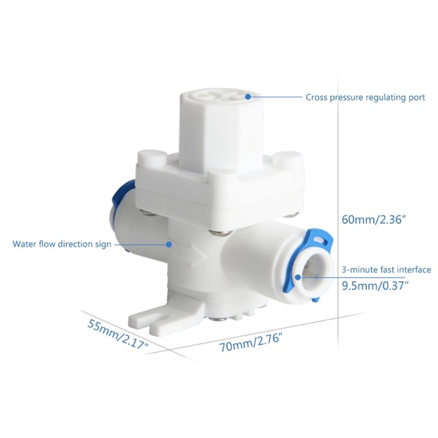 Quick connect pressure regulator. 3/8 quick connect. 60 PSI. Certifie