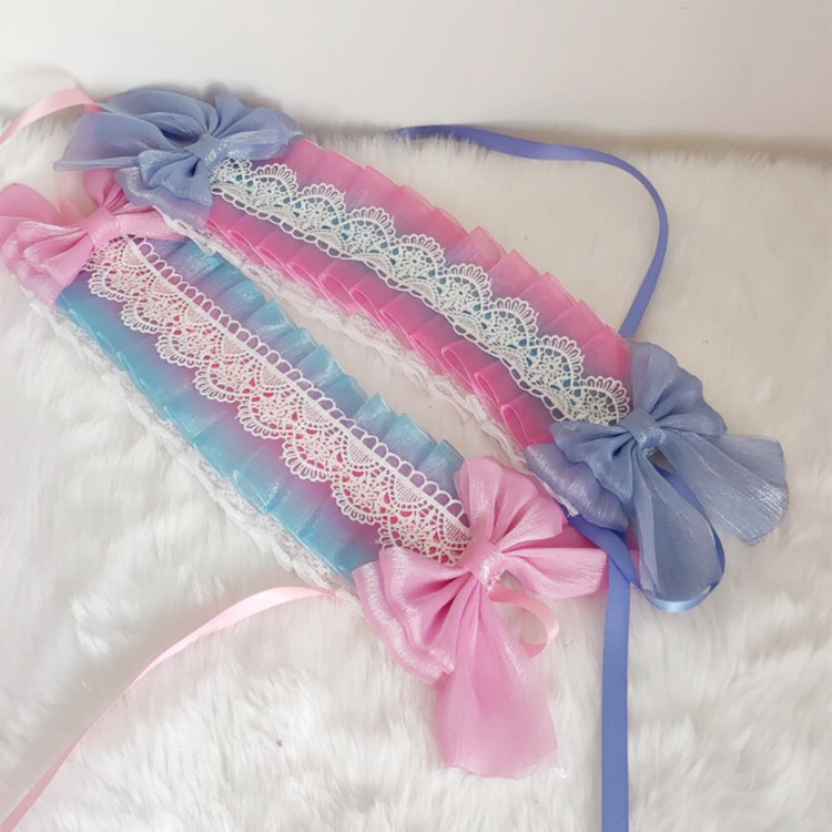 Lolita haar zubehör Japanischen süße und schöne bogen spitze mädchens haar süße lolita zubehör – Detail 1