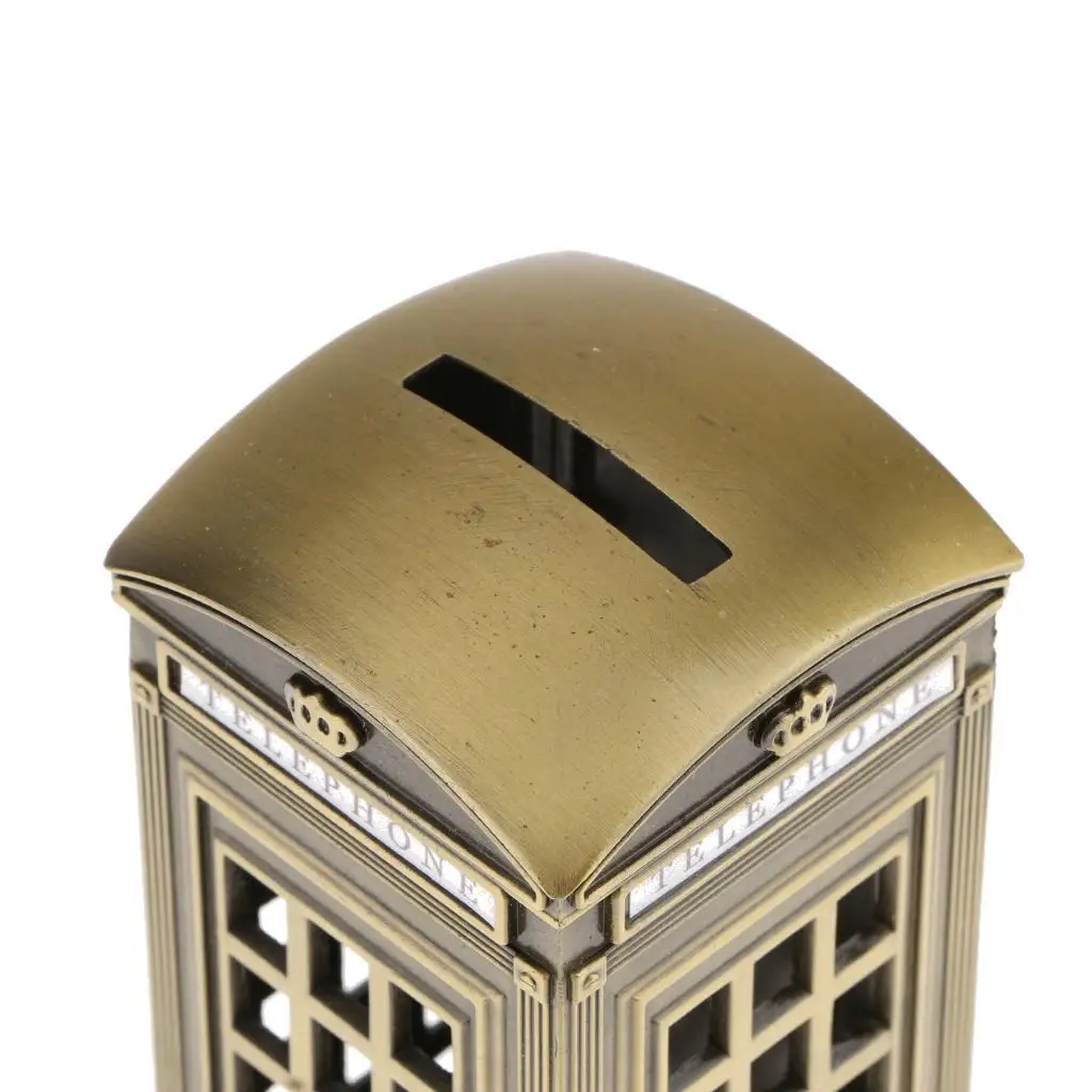 Attractive Metal Alloy  Spare Change  Street   Piggy  Money Box