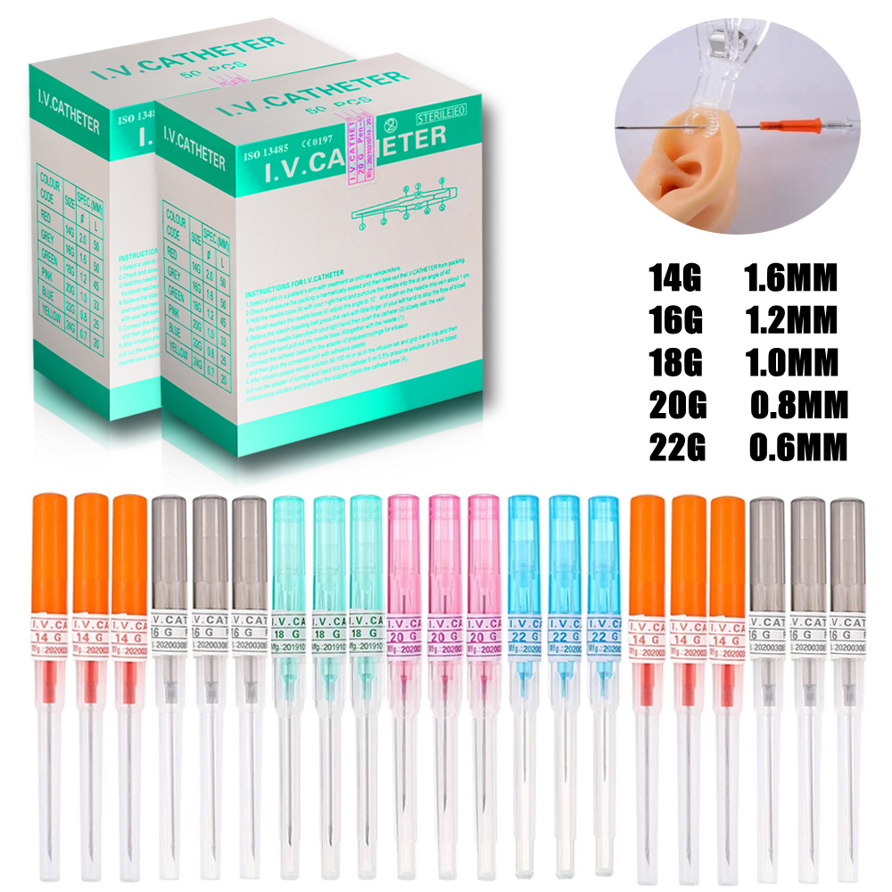 Best of 10 / 25 / 50pcs 14G 16G 18G 20G 22G Tattoo Piercing Needles Surgical Steel Catheter Body Piercing Needles Sterilized Tattoo Needles Reviews & Tips