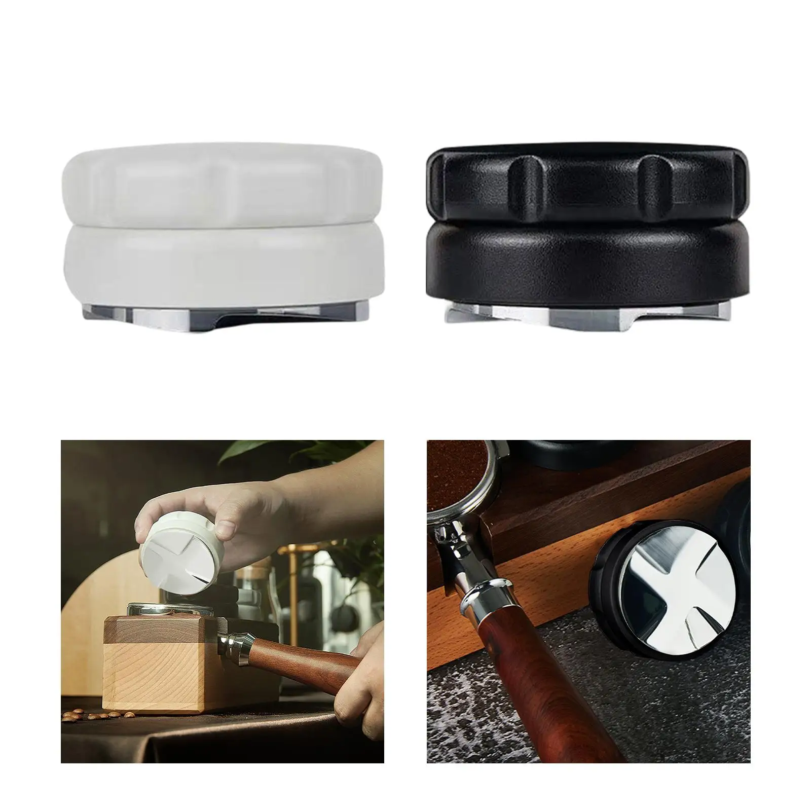 51mm Coffee Distributor, Adjustable Hand Tamper, Professional for Kitchen Working Household