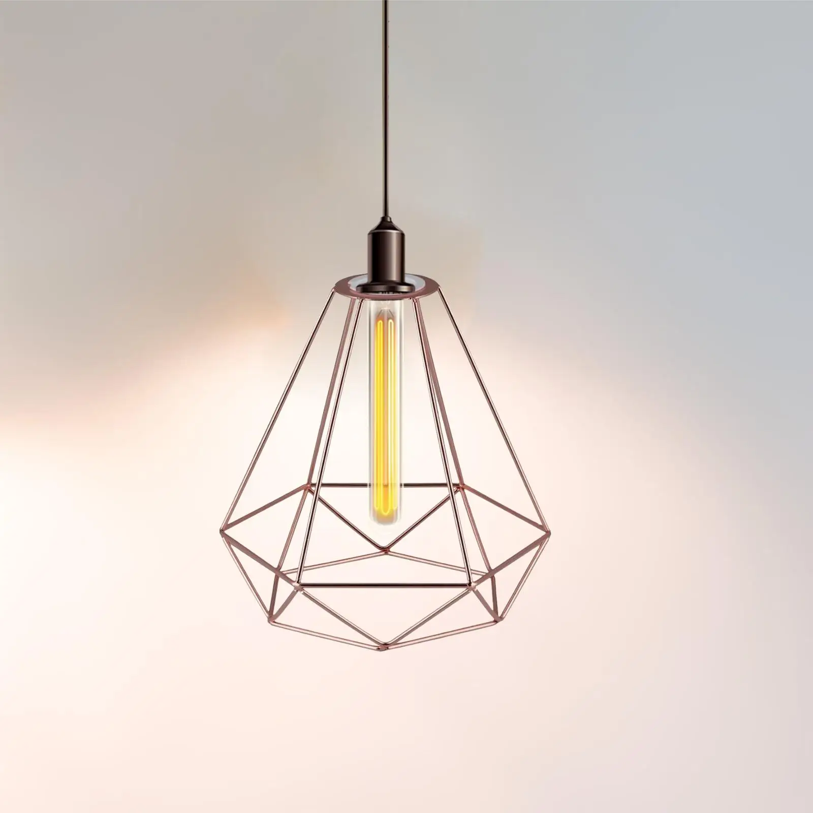 Pendant Lamp Shade  Hanging Chandelier Holders Decoration Cover Geometric