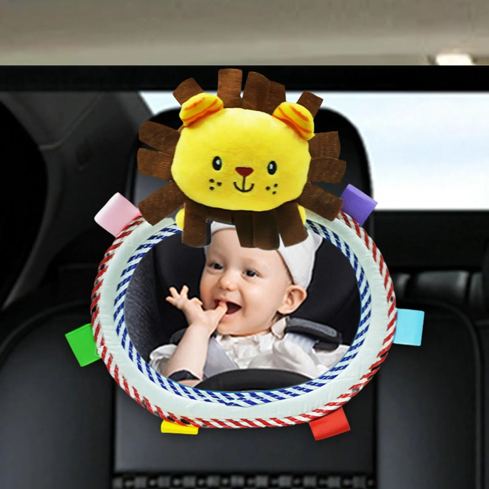 Car Back Seat Mirror Adjustable Seat View Mirror Blind Spot Infant Mirror for Baby Car Back Seat