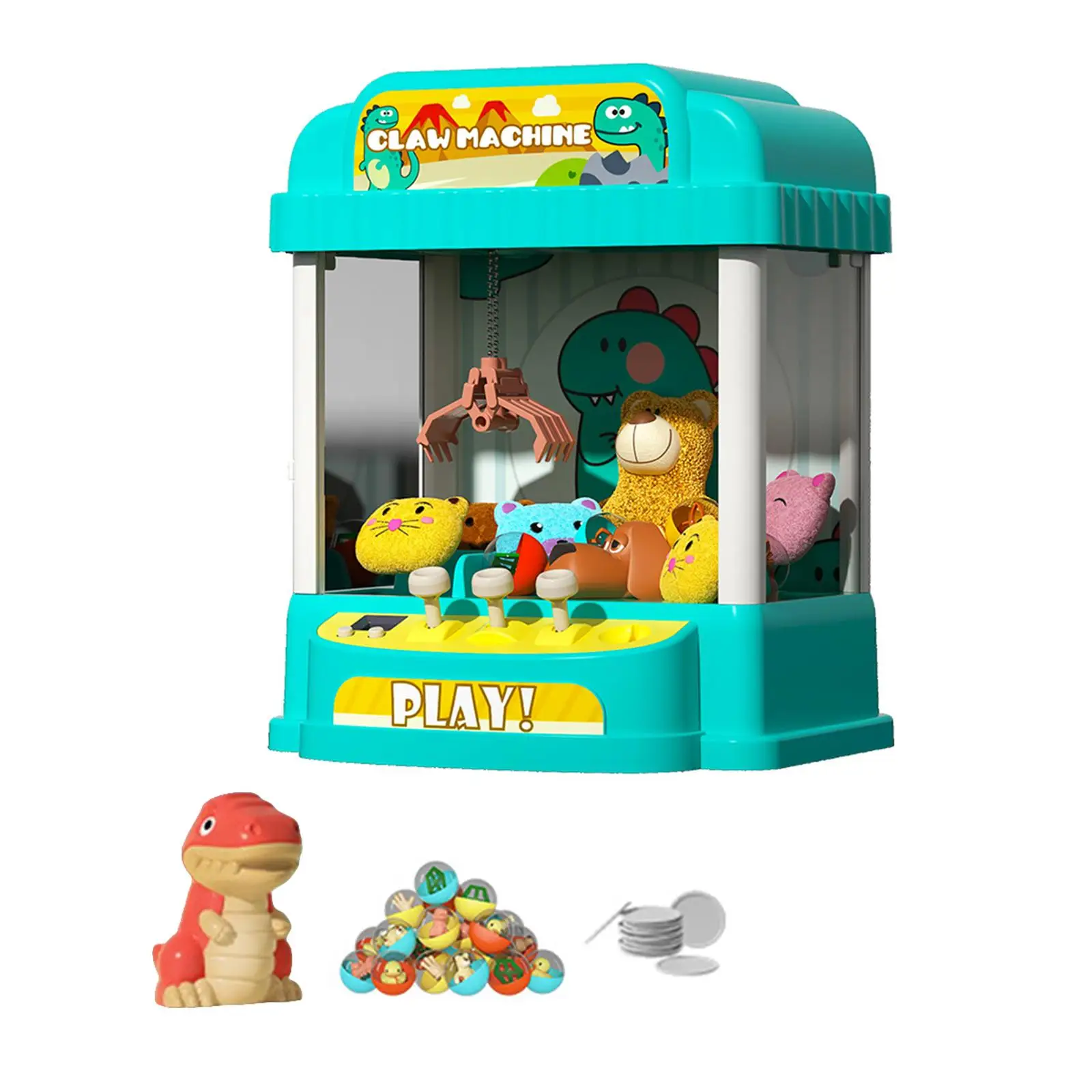 Portable Small Claw Machine Mini Arcade Machine for Toddlers Birthday Gifts