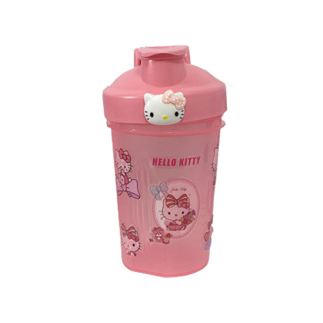 Hello Cat Shaker Bottle, Kitty Blender Bottle, Kawaii Kitty, Shaker Bottle, Blender  Bottle, Fitness Bottle, HK, Pink Kitty, Hello Kawaii 