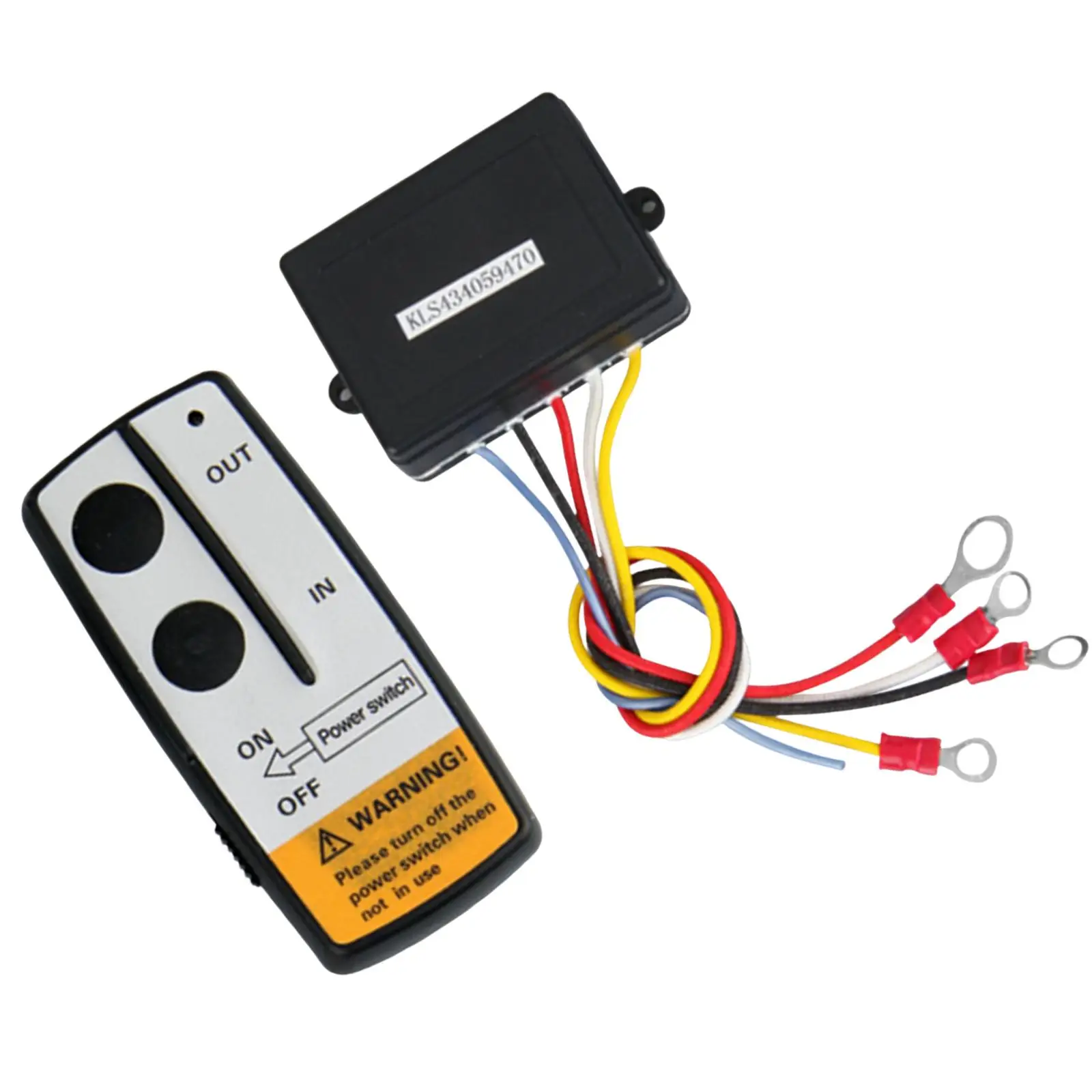 Winch Remote Control Kit High Performance Spare Parts Universal 12V 100Feet