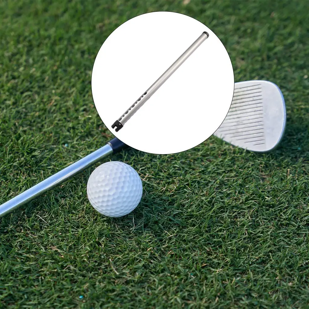 Aluminum Alloy Golf Balls Retriever Golf Ball Picker Tube for Training Practice Parts