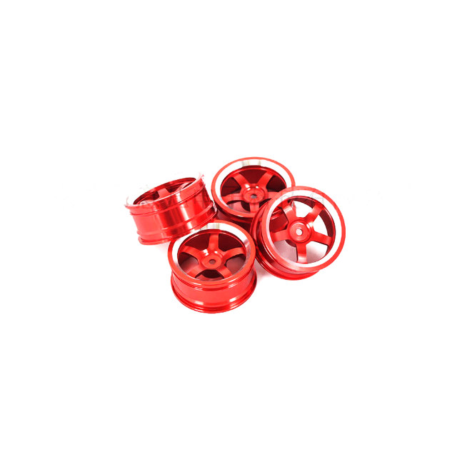 【公式】 kysho Hspタミヤhpi 1/10 te37用1.9インチメッキホイールハブ d4 パーツ