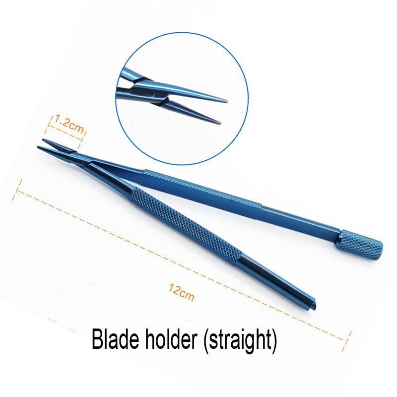 Best of Stainless Steel Titanium Alloy Ophthalmic Micro Instruments Clip Blade Blade Holder Straight Elbow Reviews & Tips