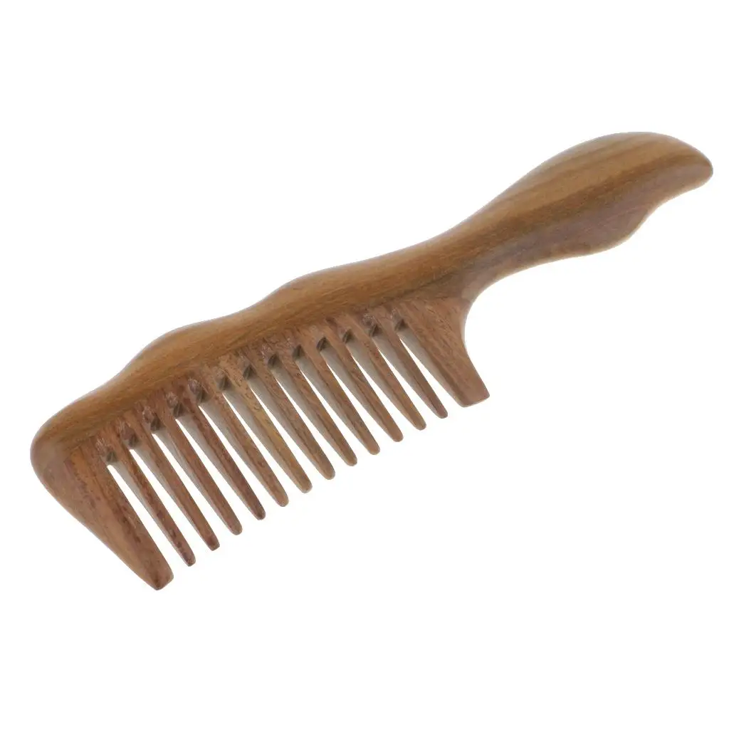 Wide  Comb Wood Detangling Comb ,Wooden Hair Brush ,  Wooden Comb