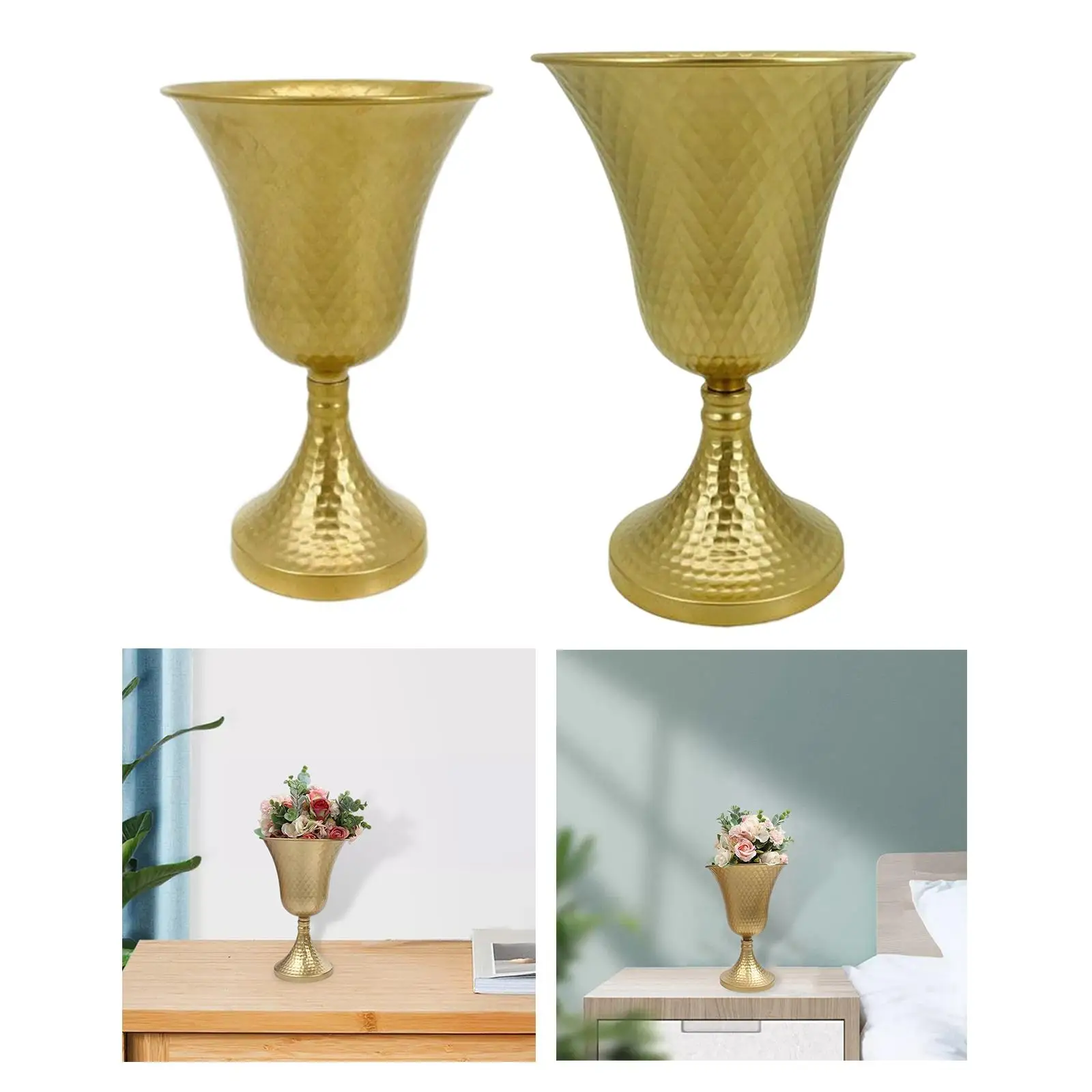 European Style Iron Vase Vase Modern Table Centerpiece Decorative Bottle for Wedding Decor