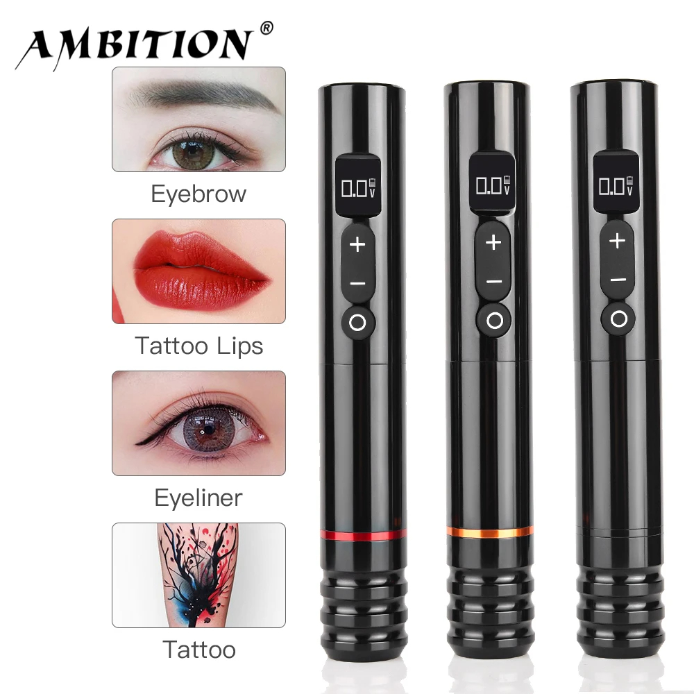 Best of T-REX 3.5MM Wireless Tattoo Machine Pen Permanent Makeup Eyeliner Lips Tools For Professional Brows Scalp Beginner's Tattoo Suit Reviews & Tips