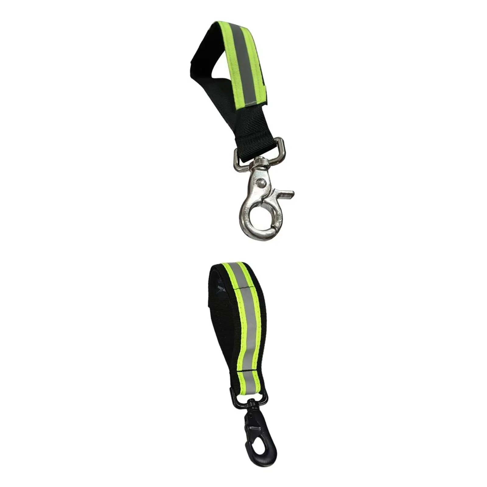 2pcs Firefighter Glove Strap,, Fireman Turnout Gear, Reflective with Buckle Tool Heavy Duty for Welding Gloves Accessories