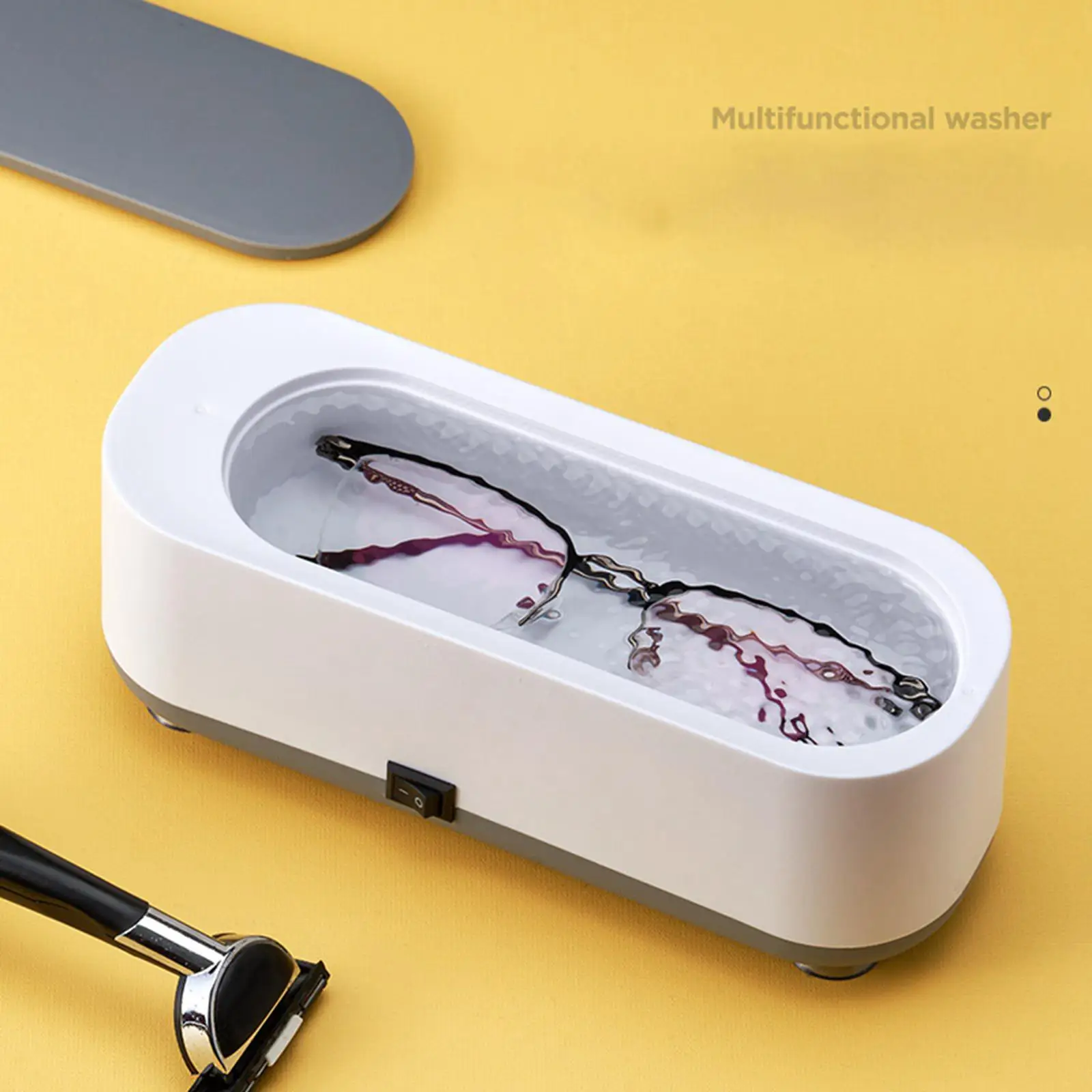 Ultrasonic Jewelry Cleaner Cleaning Machine for Earrings Eye Glasses Ring